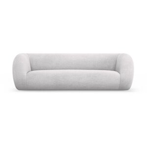 Svijetlo siva sofa od bouclé tkanine 230 cm Essen – Cosmopolitan Design