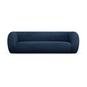 Plava sofa od bouclé tkanine 230 cm Essen – Cosmopolitan Design