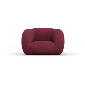 Bordo fotelja od bouclé tkanine Essen – Cosmopolitan Design