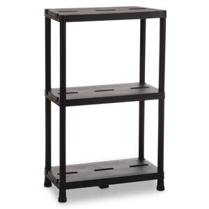 Crni plastični regal za radionicu 60x95 cm Universal Pro – Toomax