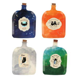 Papirnati jednokratni tanjuri u setu 8 kom Making Magic Potion Bottle – Meri Meri