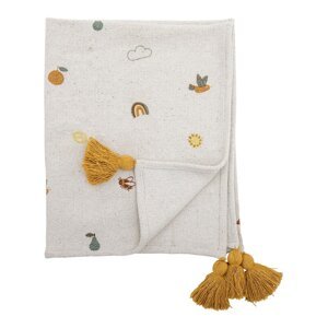 Bijela deka za bebe 80x100 cm Agnes – Bloomingville Mini