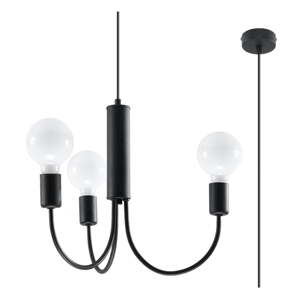 Crna viseća svjetiljka ø 45 cm Karim – Nice Lamps