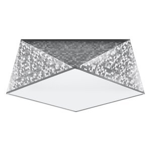 Stropna svjetiljka u srebrnoj boji 35x35 cm Koma – Nice Lamps