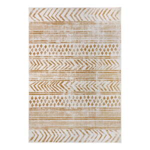 Oker žuti/bijeli vanjski tepih 160x230 cm Biri – NORTHRUGS