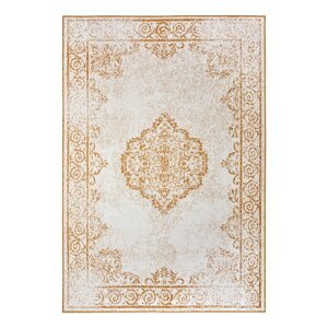 Oker žuti/bijeli vanjski tepih 200x290 cm Cebu – NORTHRUGS