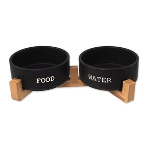 Keramički set posuda s postoljem za pse ø 16 cm Dog Fantasy – Plaček Pet Products