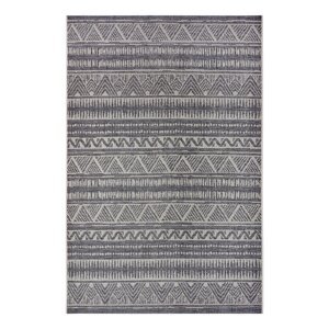 Sivi vanjski tepih 155x235 cm Clyde Loto – Hanse Home