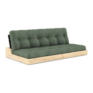 Zelena sklopiva sofa 196 cm Base – Karup Design