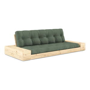 Zelena sklopiva sofa 244 cm Base – Karup Design