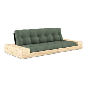 Zelena sklopiva sofa 244 cm Base – Karup Design