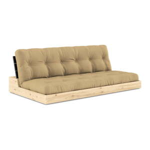 Senf žuta sklopiva sofa 196 cm Base – Karup Design
