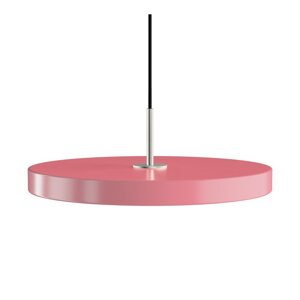 Ružičasta LED viseća svjetiljka s metalnim sjenilom ø 43 cm Asteria Medium – UMAGE