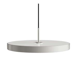 Svijetlo siva LED viseća svjetiljka s metalnim sjenilom ø 43 cm Asteria Medium – UMAGE