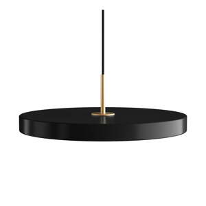 Crna LED viseća svjetiljka s metalnim sjenilom ø 43 cm Asteria Medium – UMAGE