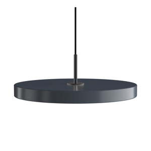 Antracitno siva LED viseća svjetiljka s metalnim sjenilom ø 43 cm Asteria Medium – UMAGE