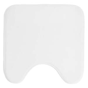 Bijela kupaonska prostirka za WC 45x45 cm Vitamine – douceur d'intérieur