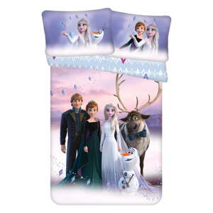 Pamučna dječja posteljina za dječji krevetić 100x135 cm Frozen 2 – Jerry Fabrics