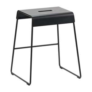 Crni metalni stolac A-Stool – Zone