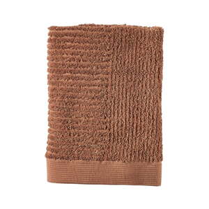 Narančasti/smeđi pamučan ručnik 50x70 cm Terracotta – Zone