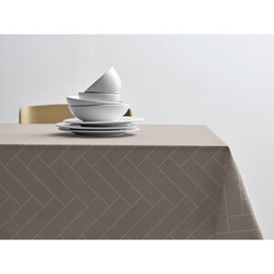 Stolnjak od damasta ø 180 cm Tiles Damask – Södahl