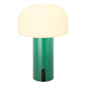 Bijela/zelena LED stolna lampa (visina 22,5 cm) Styles – Villa Collection