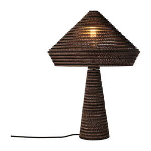 Crna stolna lampa (visina 54 cm) Alk – Villa Collection