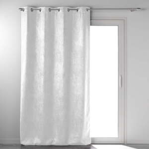 Bijela zatamnjujuća zavjesa od samta 135x280 cm Melodie – douceur d'intérieur