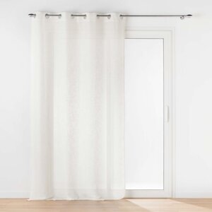 Krem prozirna zavjesa 140x280 cm Haltona – douceur d'intérieur