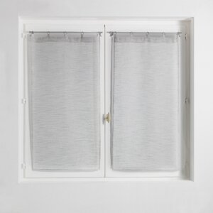 Svijetlo sive prozirne zavjese u setu 2 kom 60x90 cm Milza – douceur d'intérieur