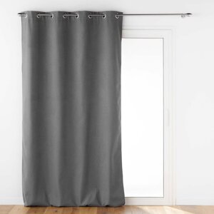 Antracitno siva zavjesa sa zvučnom izolacijom 140x260 cm Jupiter – douceur d'intérieur