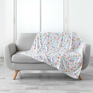 Deka za bebe od mikroflanela 125x150 cm Princesse Licorne – douceur d'intérieur