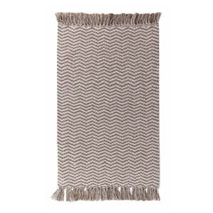 Svjetlo smeđi periv tepih 50x80 cm Alessia – douceur d'intérieur