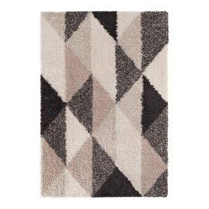 Crni/bež tepih 120x170 cm Prism – douceur d'intérieur