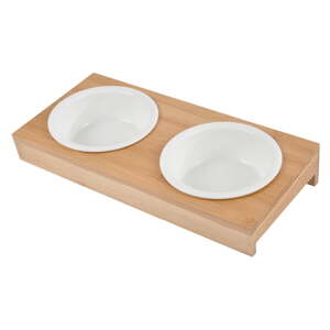 Keramički set posuda s postoljem za pse ø 12 cm – Love Story