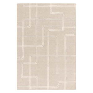 Bež ručno rađen vuneni tepih 160x230 cm Ada – Asiatic Carpets
