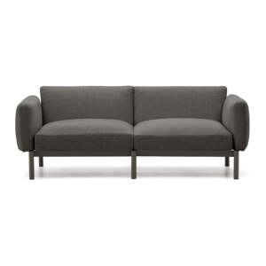Siva podstavljena vrtna sofa Sorells – Kave Home