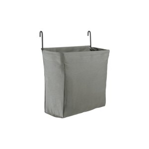 Sivi tekstilni element - kutija za pohranu 24x9 cm Mural – Metaltex