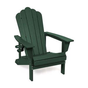 Zelena plastična vrtna fotelja Adirondack – Bonami Selection