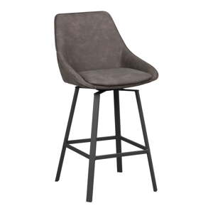 Sive barske stolice u setu 2 kom (visine sjedala 65 cm) Alison – Rowico