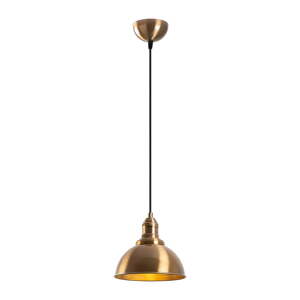 Viseća svjetiljka u brončanoj boji s metalnim sjenilom ø 21 cm Varzan – Opviq lights