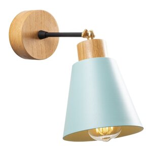 Tirkizna/u prirodnoj boji zidna lampa ø 14 cm Manavgat – Opviq lights