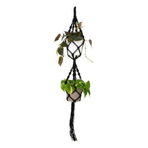 Tekstilni lanac za vješanje tegli za cvijeće ø 13 cm (visina 120 cm) Macramé – Artevasi