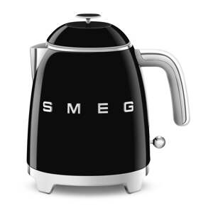 Crno kuhalo za vodu od nehrđajućeg čelika 800 ml Retro Style – SMEG