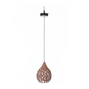 LED viseća vanjska svjetiljka sa solarnim panel (visina 19.5 cm) – LDK Garden