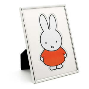 Metalni stojeći/viseći okvir u srebrnoj boji 15x20 cm Miffy – Zilverstad