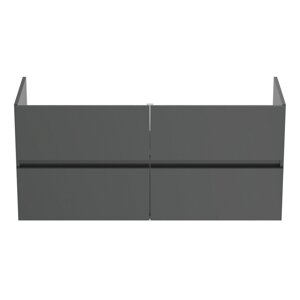 Sivi zidni ormarić za ispod umivaonika 120x55 cm Eurovit+ – Ideal Standard
