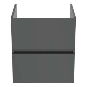 Sivi zidni ormarić za ispod umivaonika 50x55 cm Eurovit+ – Ideal Standard