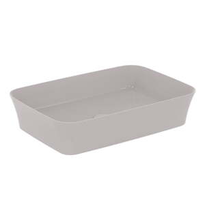 Svijetlo sivi keramički umivaonik 55x38 cm Ipalyss – Ideal Standard