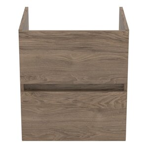 Zidni ormarić za ispod umivaonika u dekoru oraha u prirodnoj boji 50x55 cm Eurovit+ – Ideal Standard